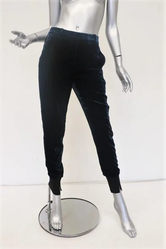 3.1 Phillip Lim Velvet Joggers Sapphire Size 0 Track Pants