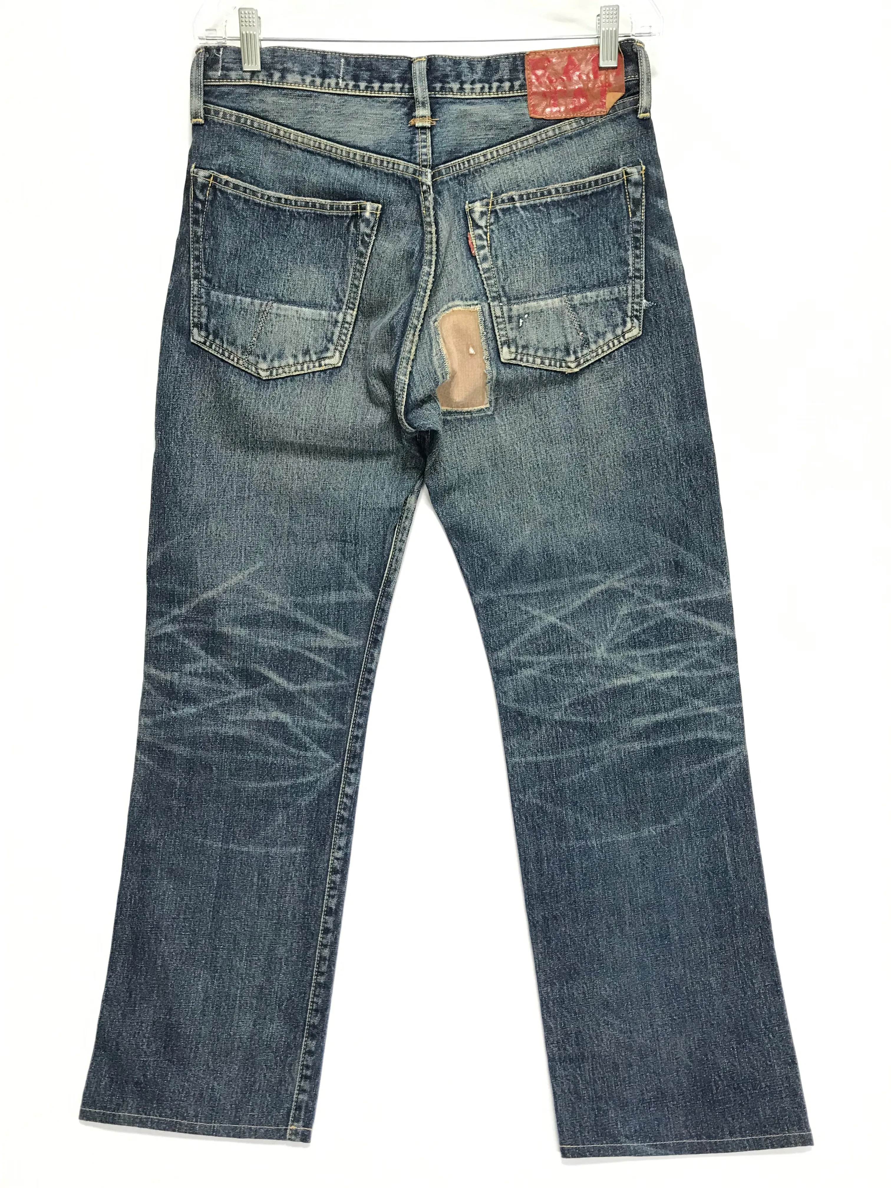 [32] Kapital Kountry Okayama Selvedge Boro Denim Jeans Indigo