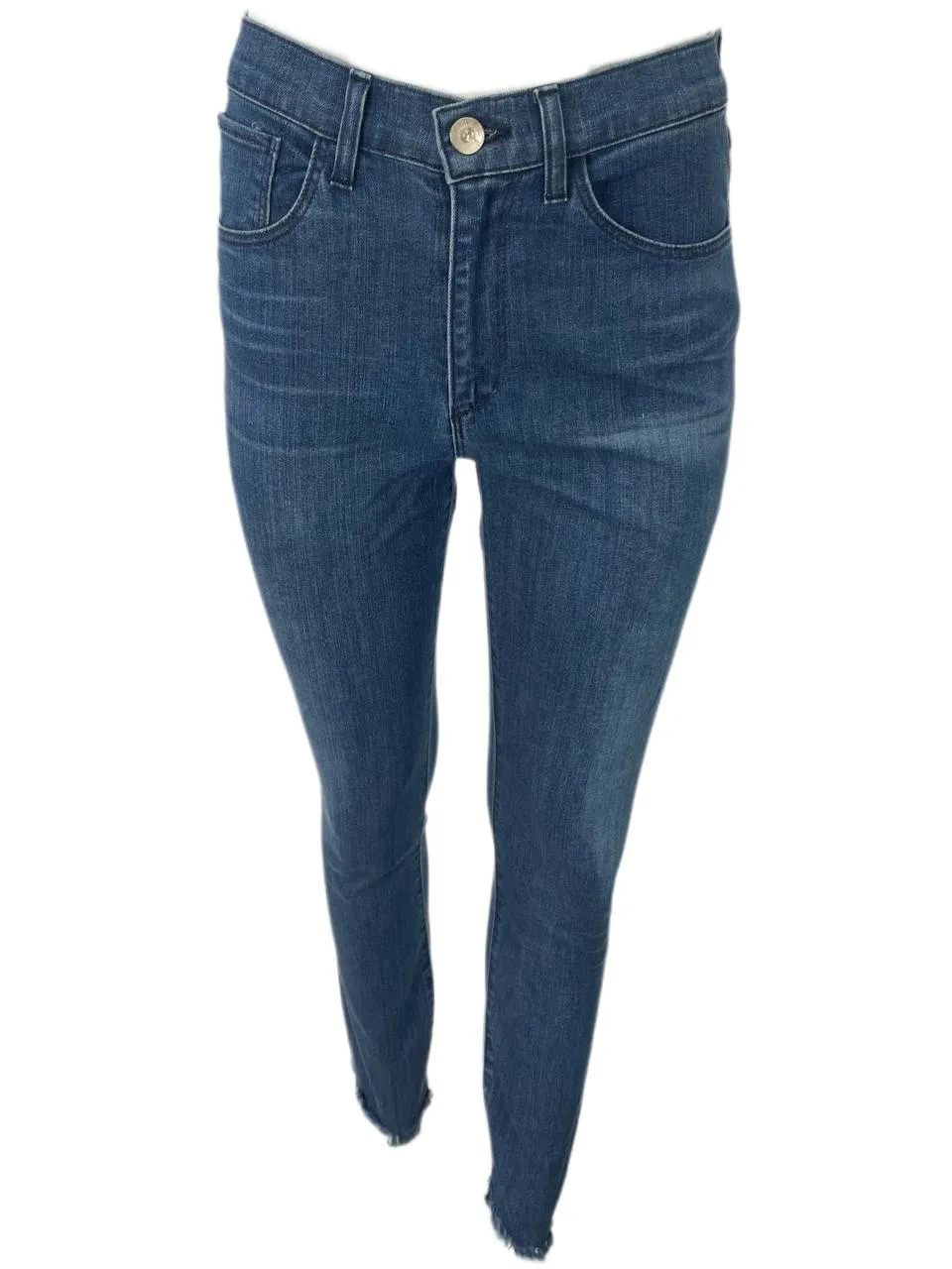 3X1 Women's Blue Skinny Crop Pockets Sally Jeans #998 NWT