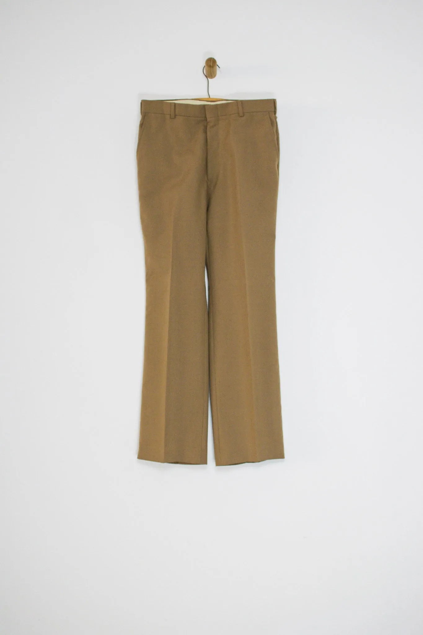 70's BROWN SLACKS / 32
