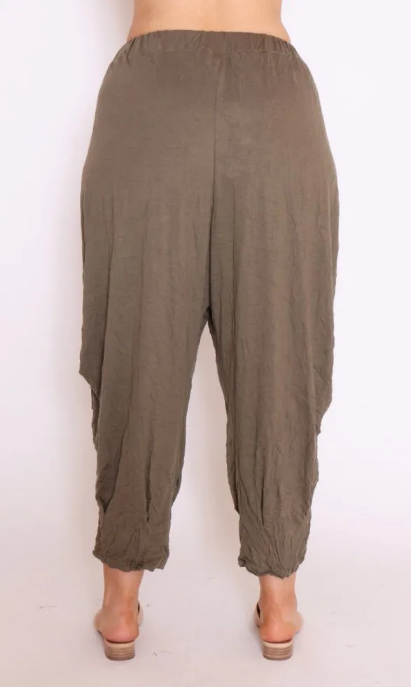 7615 Khaki Pants with ties
