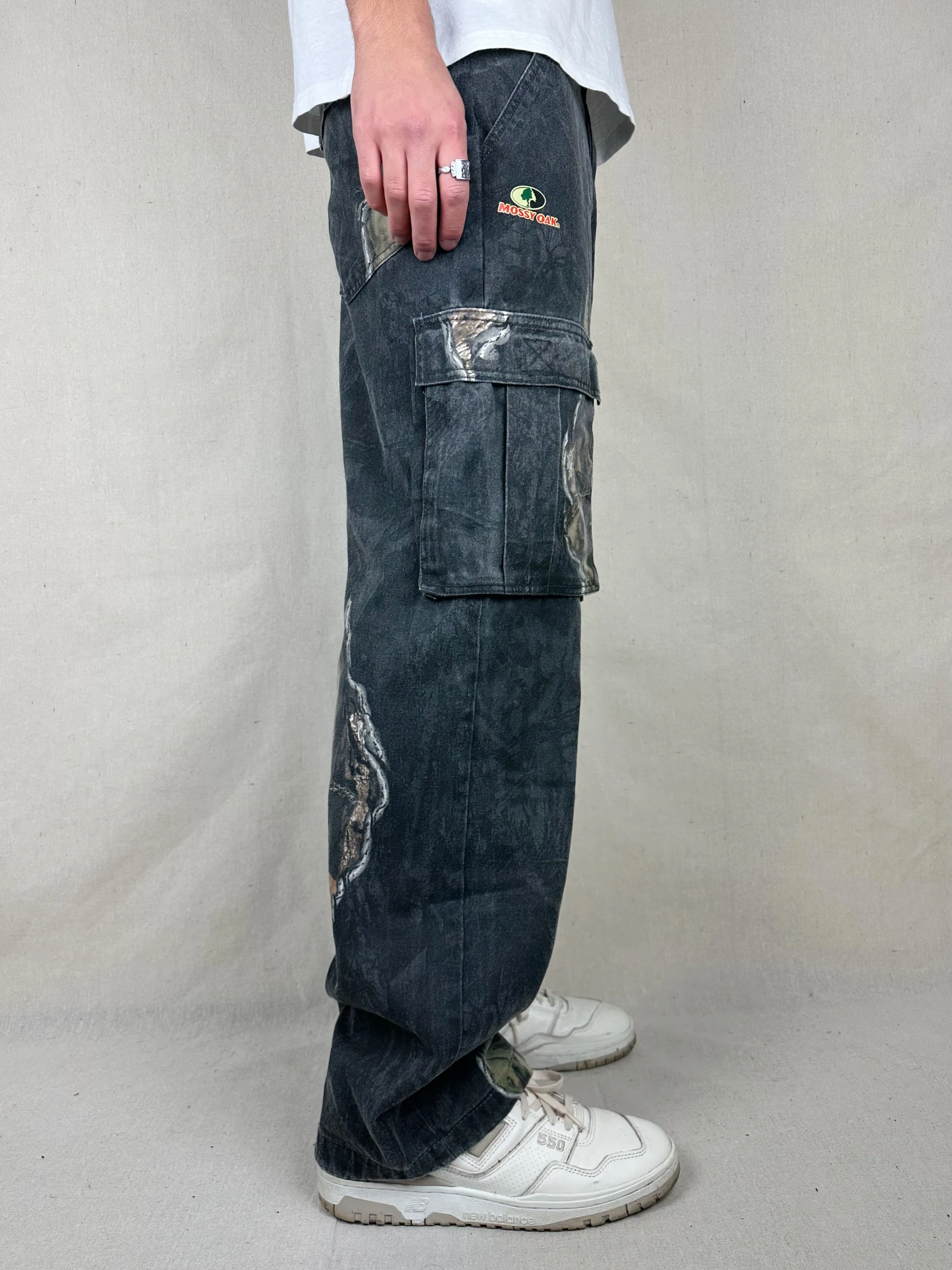 90's Mossy Oak Realtree Camo Vintage Cargo Pants Size 32x32
