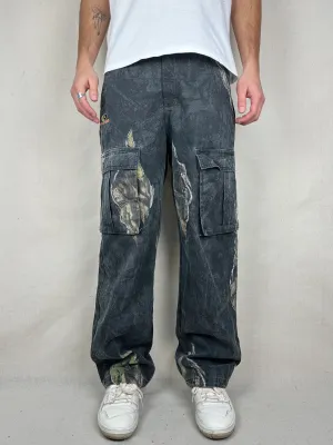 90's Mossy Oak Realtree Camo Vintage Cargo Pants Size 32x32