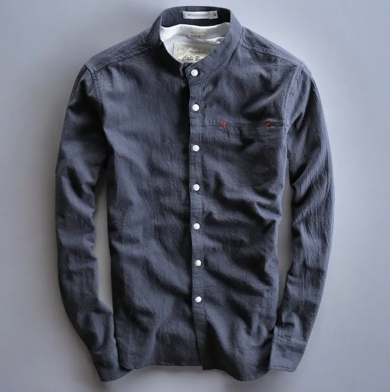 Akita - Japanese Style Linen Shirt
