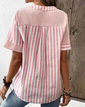 Alfonsine® | Soft Striped Blouse