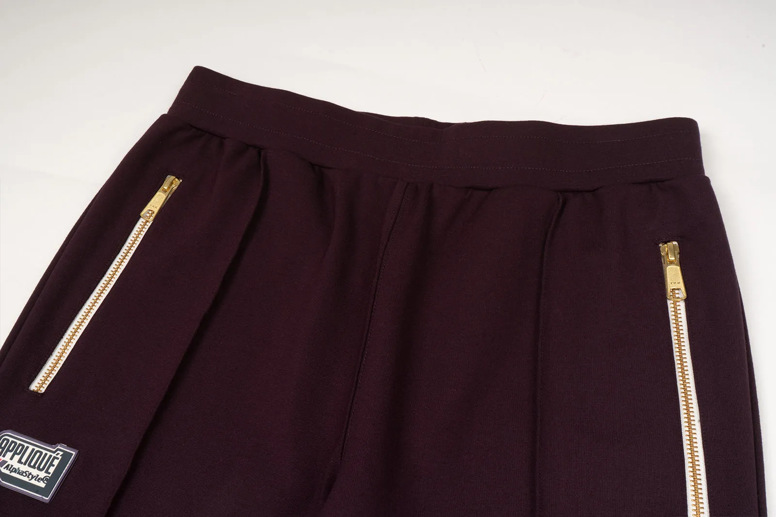 ALPHA STYLE APPLIQUE HARLEY PANTS (PUR)