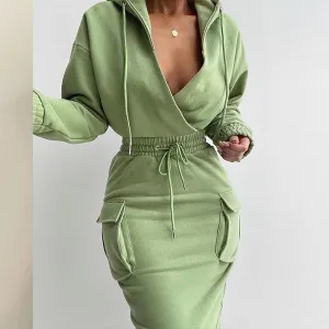 Amara – Casual-Chic Women’s Hoodie Dress