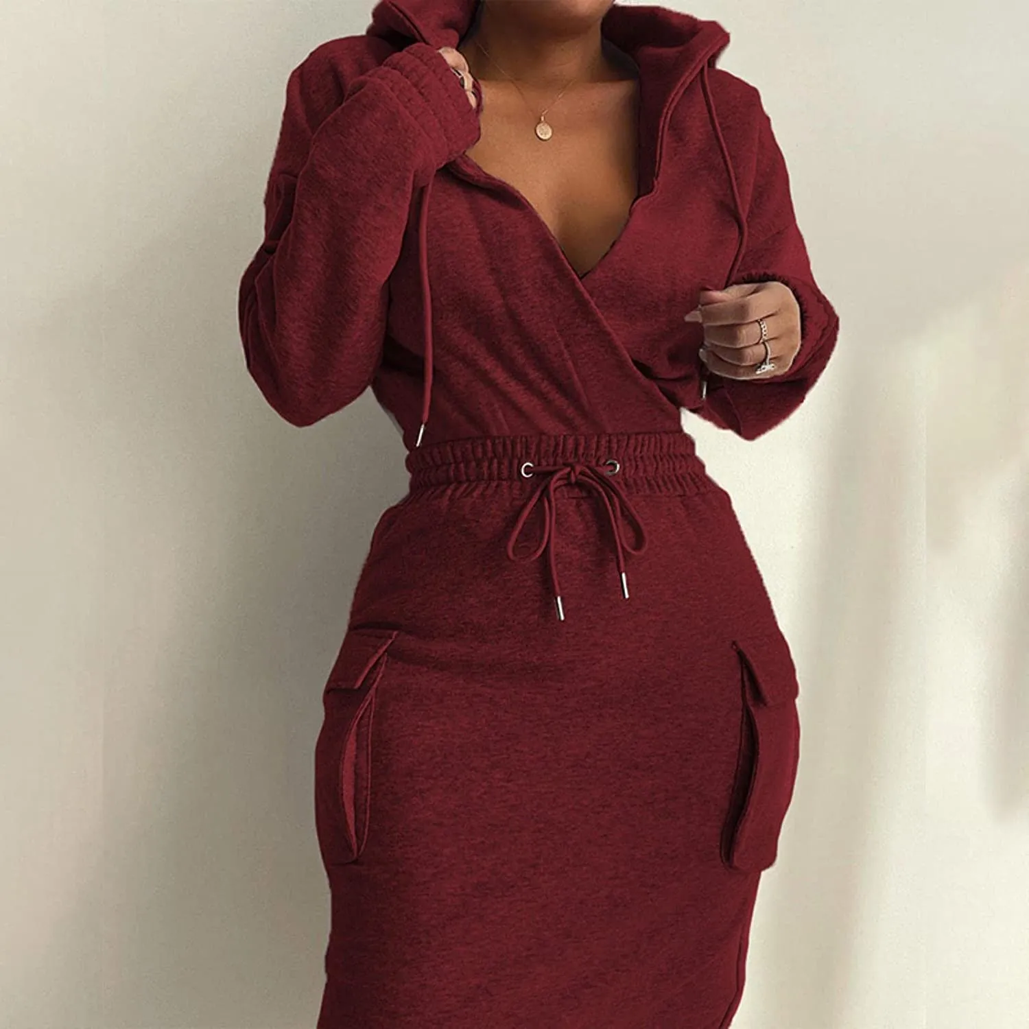 Amara – Casual-Chic Women’s Hoodie Dress
