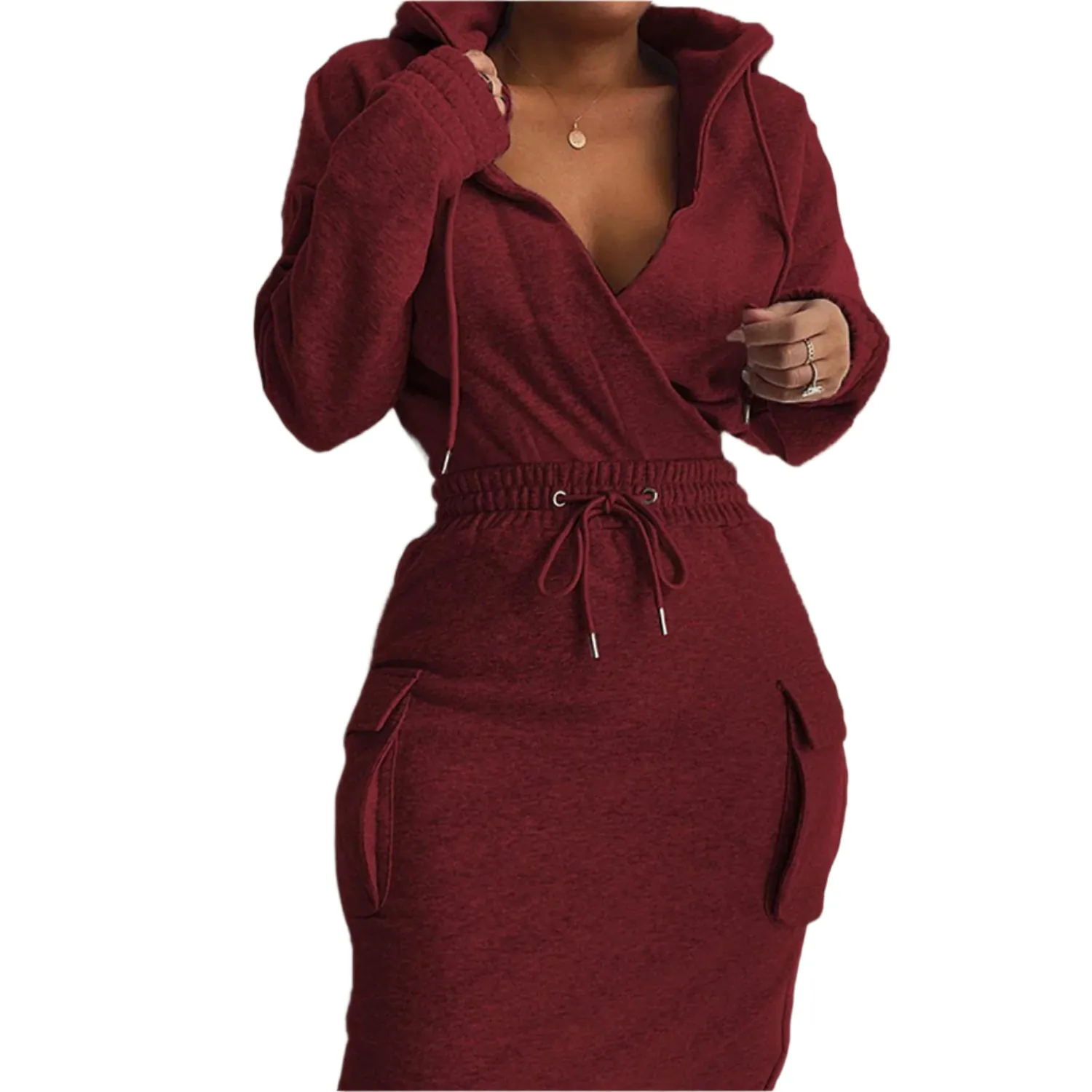Amara – Casual-Chic Women’s Hoodie Dress
