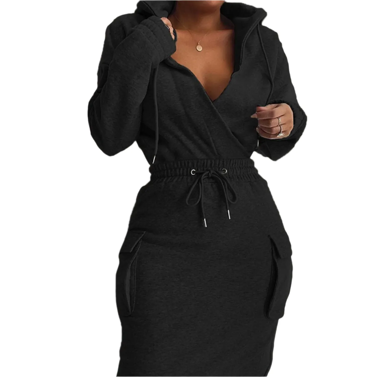 Amara – Casual-Chic Women’s Hoodie Dress