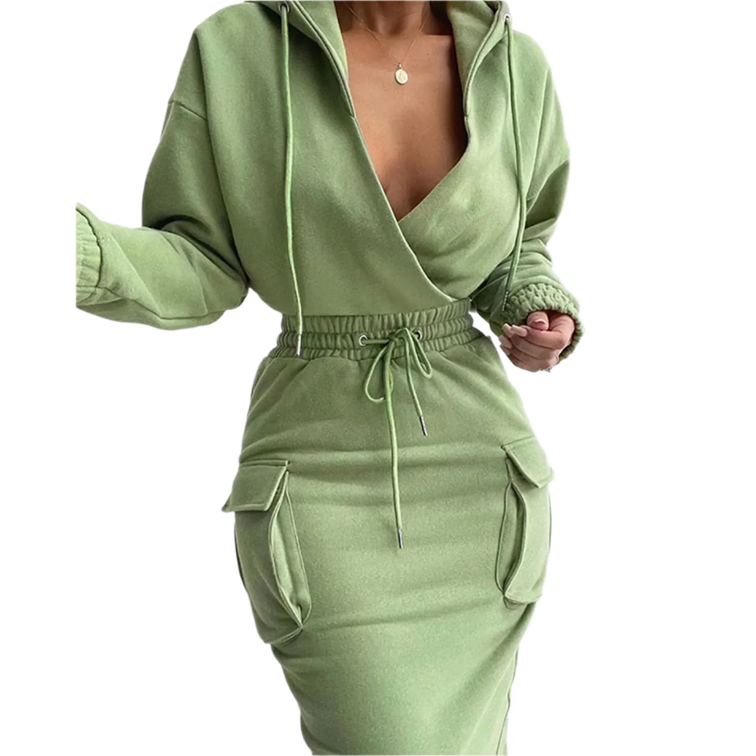 Amara – Casual-Chic Women’s Hoodie Dress