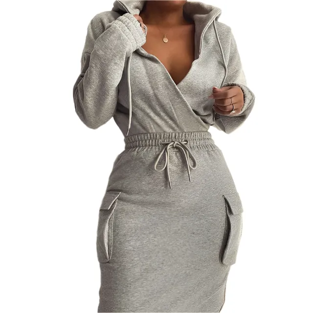 Amara – Casual-Chic Women’s Hoodie Dress