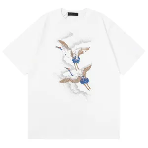 AMIRI Crane Print T-shirts