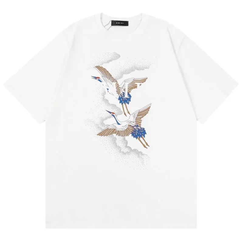 AMIRI Crane Print T-shirts
