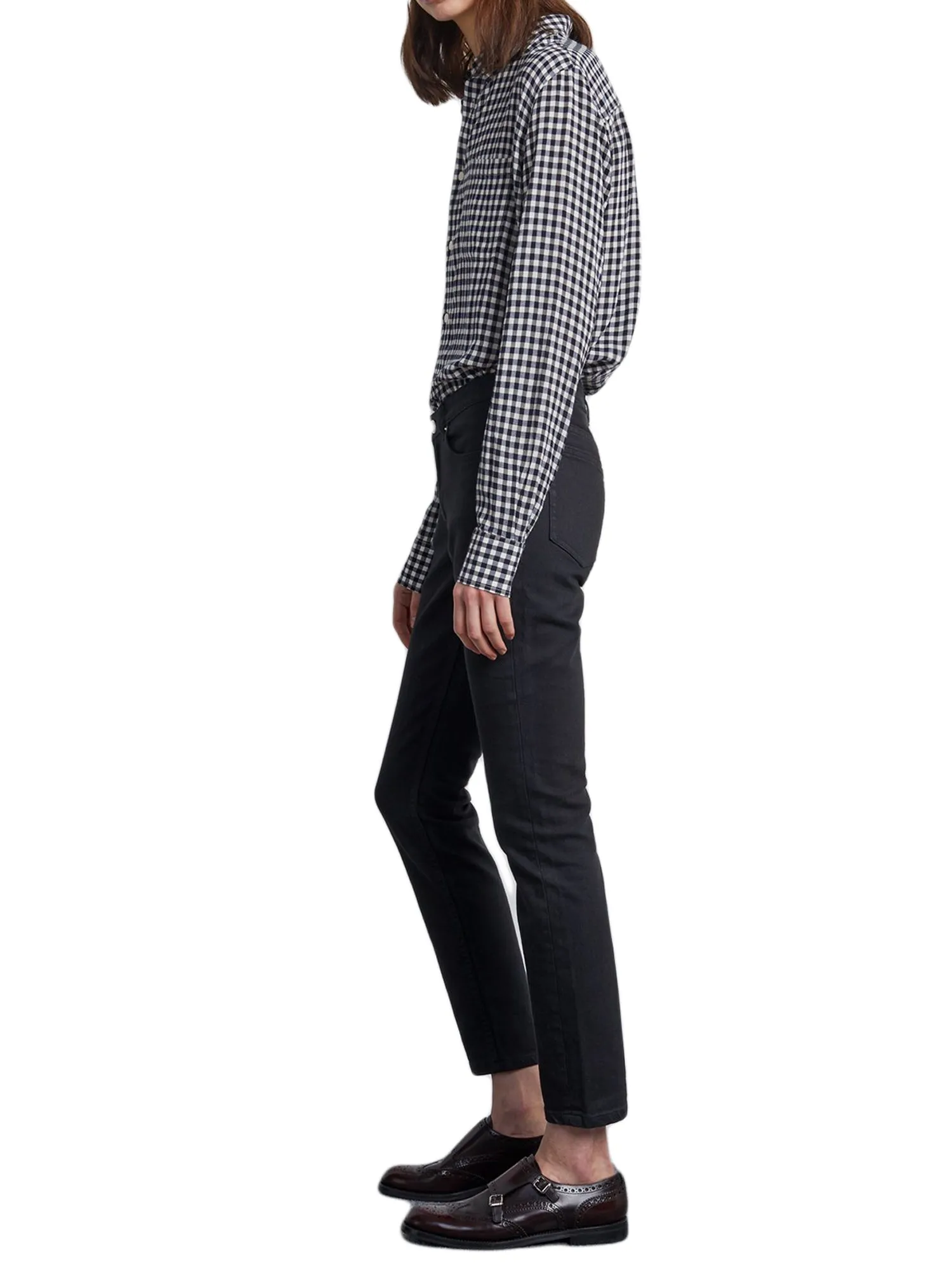 A.P.C. Women's Black Moulant Denim Jeans $210 NWT