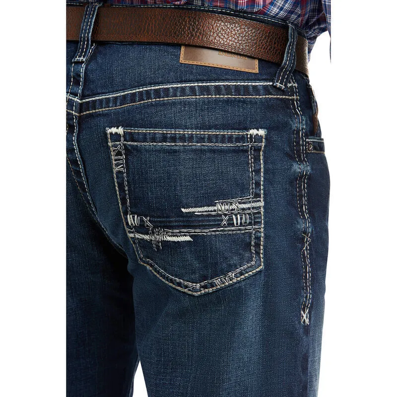 Ariat 10021767 MNS M4 Relaxed Adkins Boot Cut Jeans Turnout