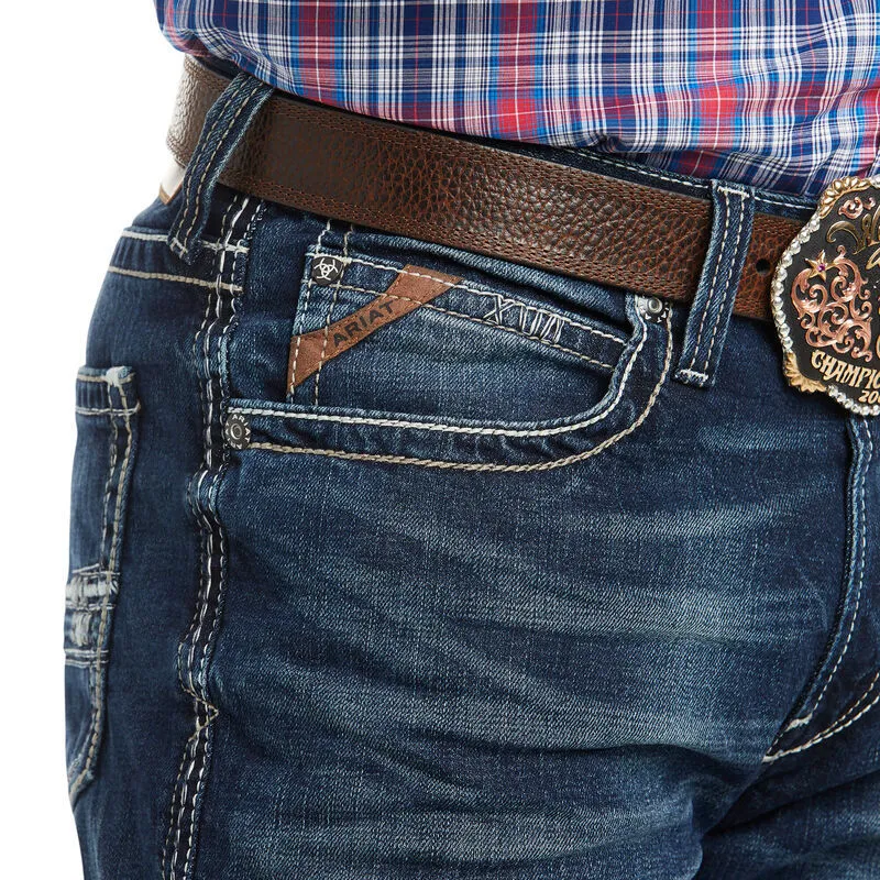 Ariat 10021767 MNS M4 Relaxed Adkins Boot Cut Jeans Turnout
