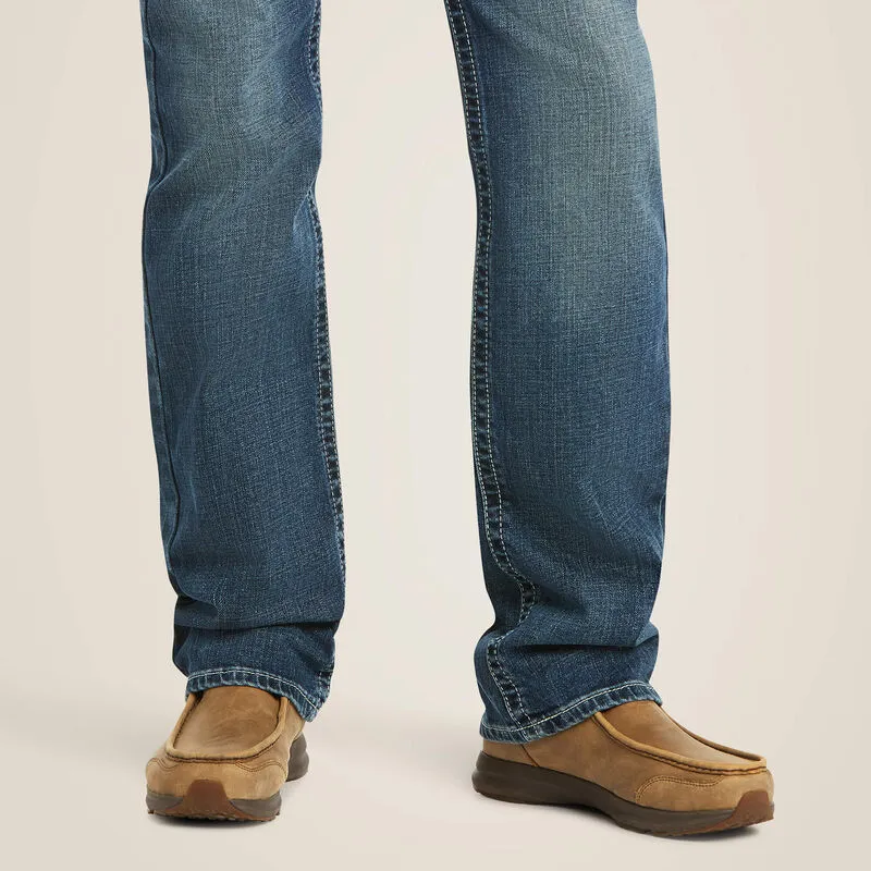 Ariat 10027748 MNS M7 Rocker Stretch Coltrane Stackable Straight Leg Jean Silverton