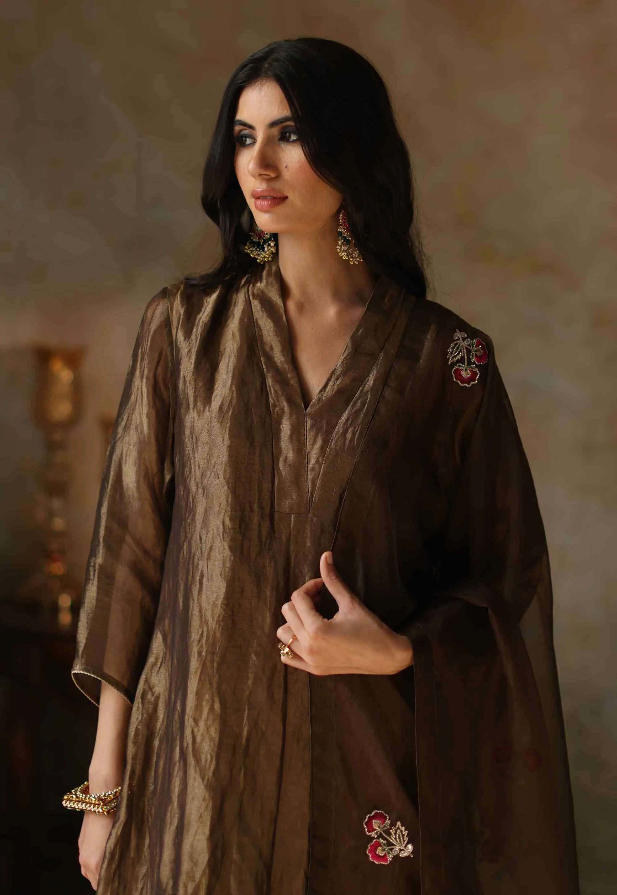 Ayat gold kurta set