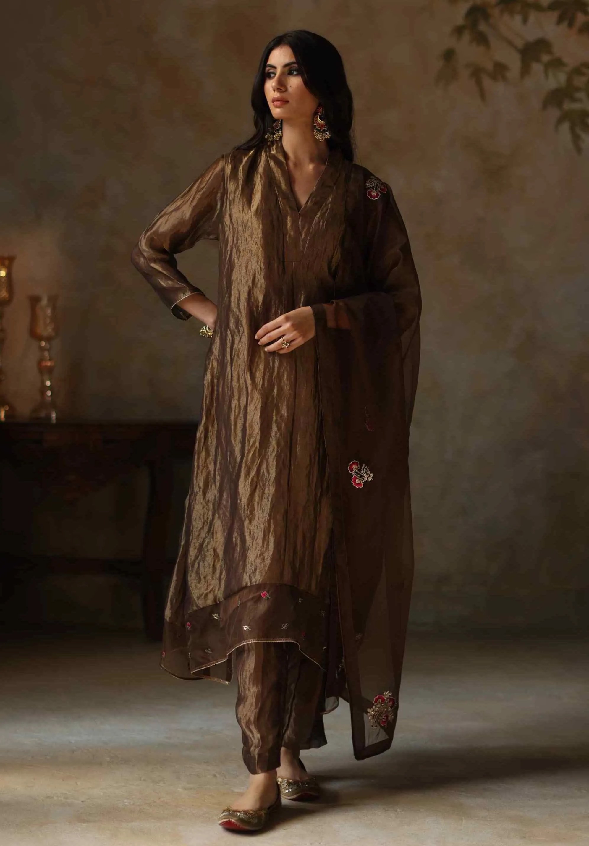 Ayat gold kurta set