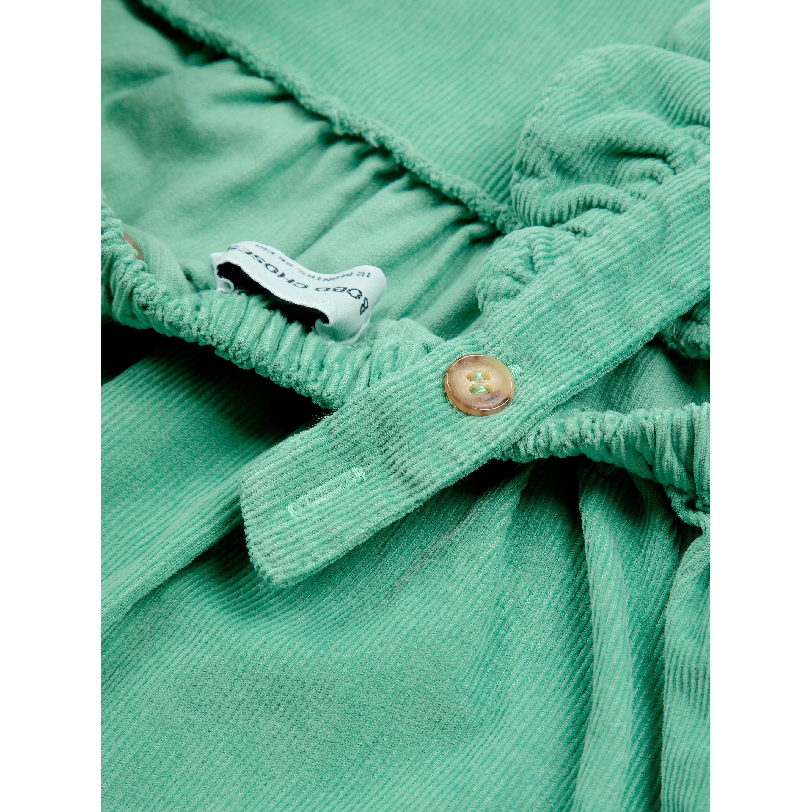 Baby Cherry Micro Corduroy Overall