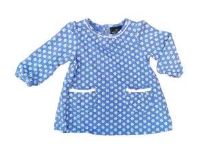 BABY GIRL SIZE 3/6 MONTHS - FADED GLORY, Soft Stretch Floral Dress EUC B32