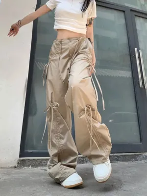 Baggy Khaki Pants Women