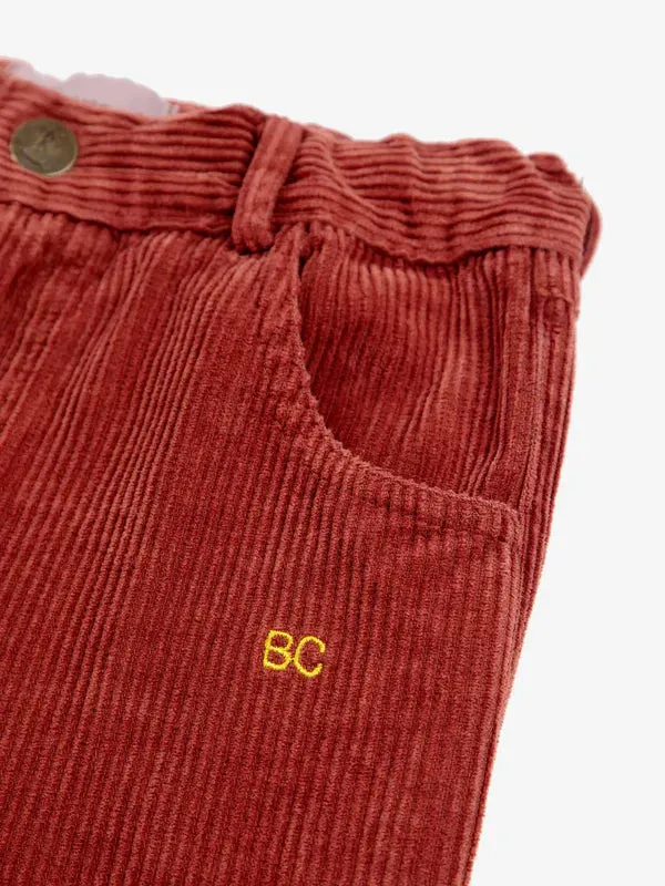 B.C Corduroy Straight Pants, Dark Brown