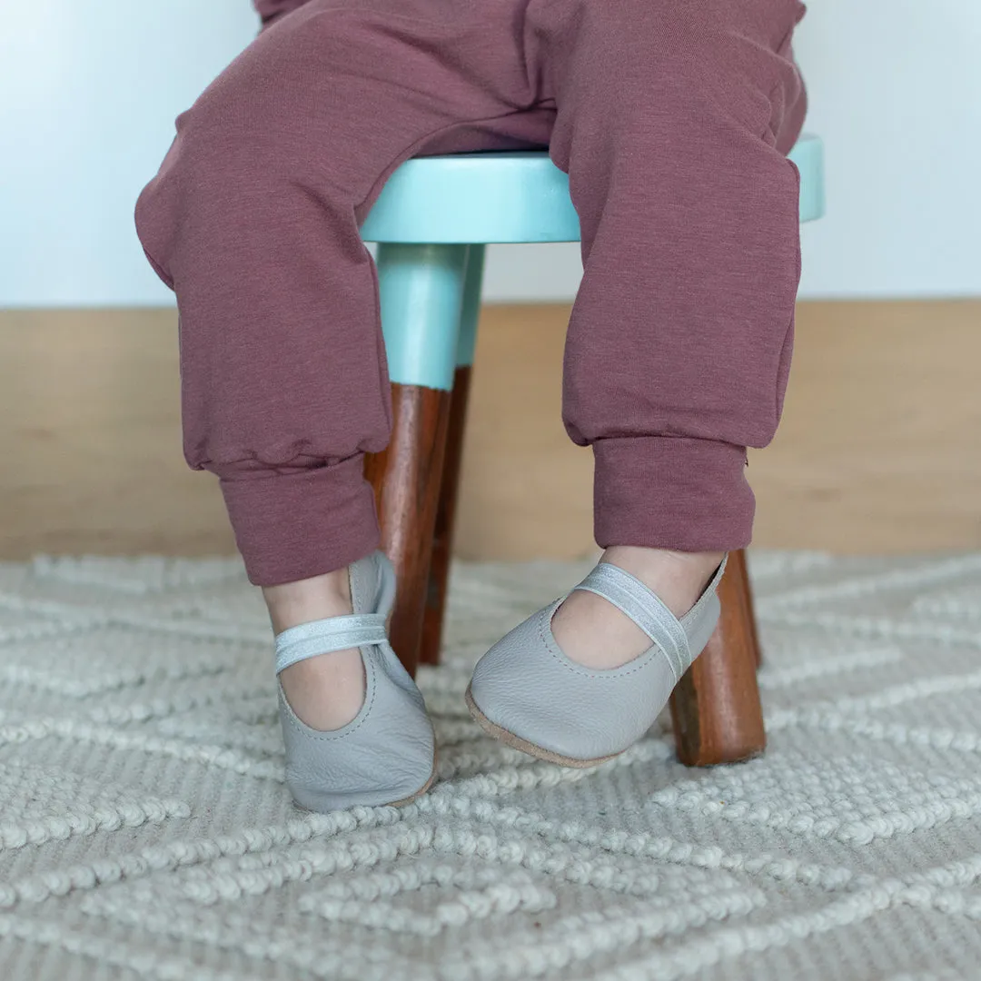 Berry Grow-With-Me Harem Pants