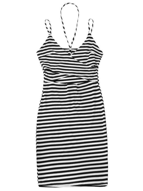 BerryBetty - Gorgeous Cut Out Striped Cami Dress