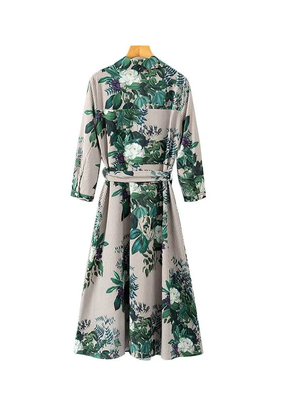 BerryBetty - Long Sleeve Pleated Female Casual Chic Dresses