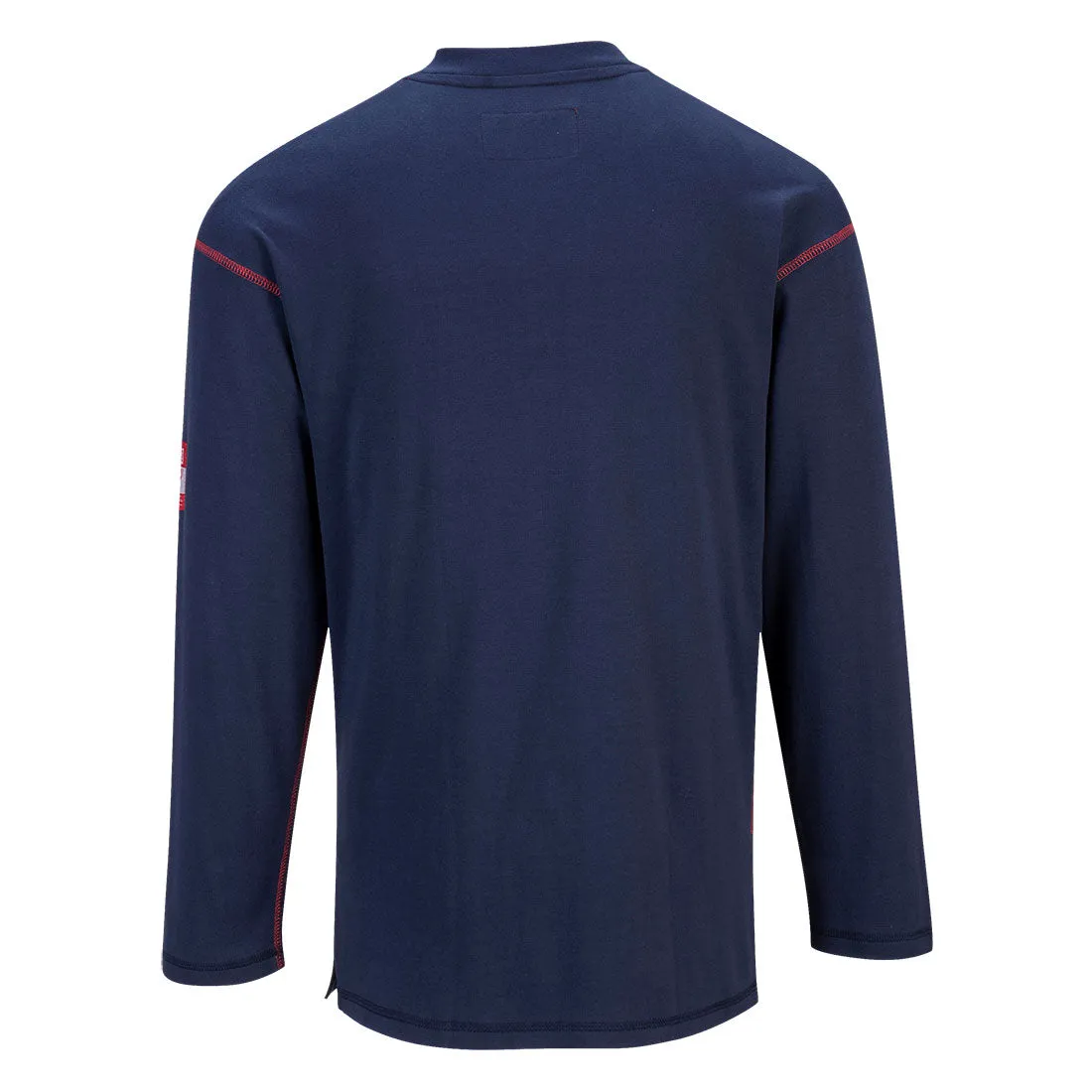 Bizflame FR Henley Shirt - Flame-Resistant Workwear for Safety & Comfort in High-Risk Environments, Available in Various Sizes