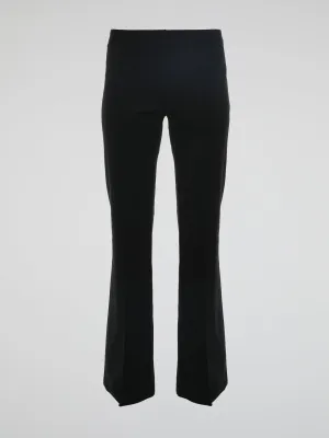 Black Flared Trousers