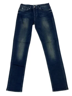 BLK DNM Women's Watt Blue Mid Rise Jeans 31 #WJ810101 Size 26/32 NWT