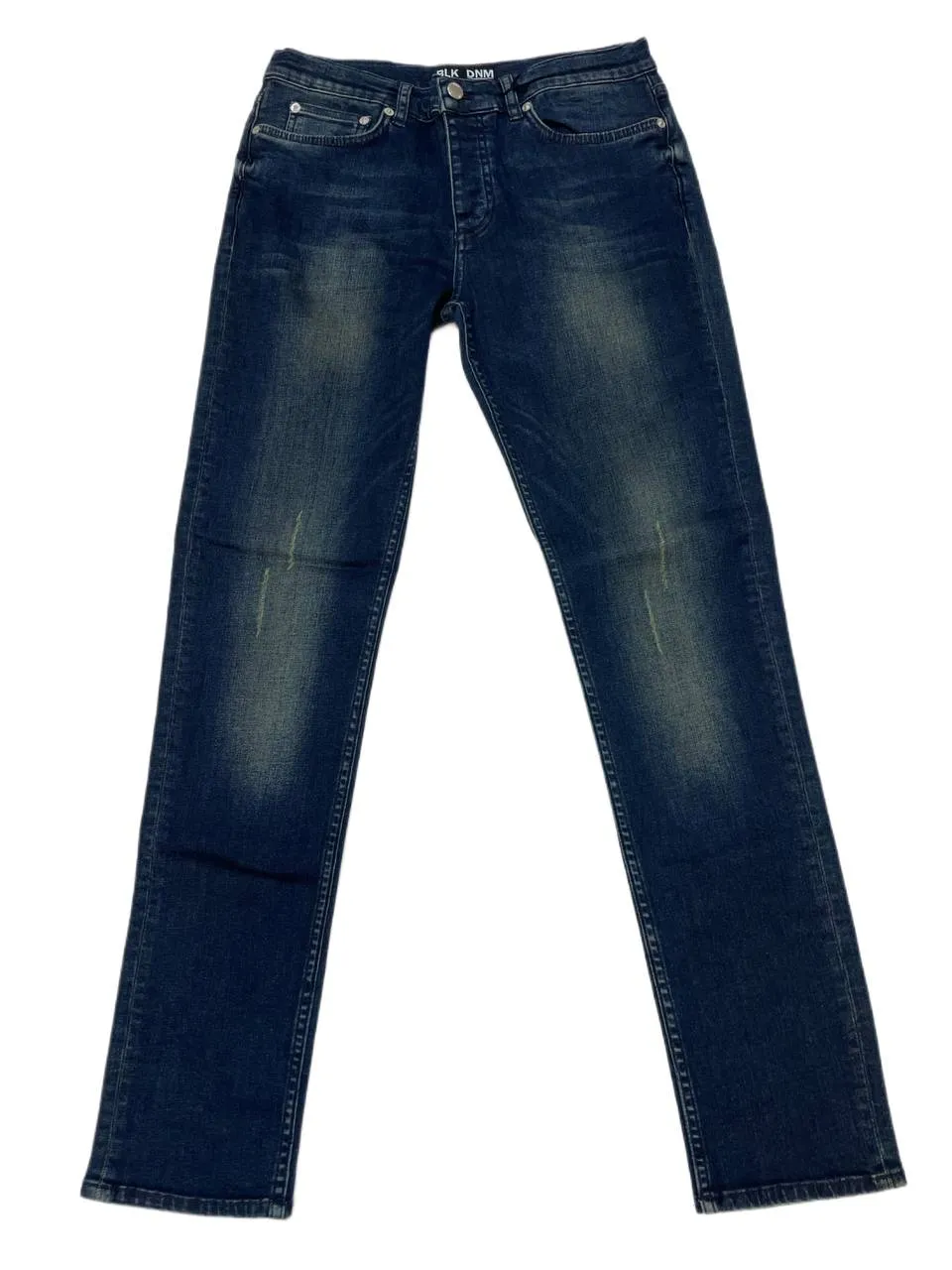 BLK DNM Women's Watt Blue Mid Rise Jeans 31 #WJ810101 Size 26/32 NWT