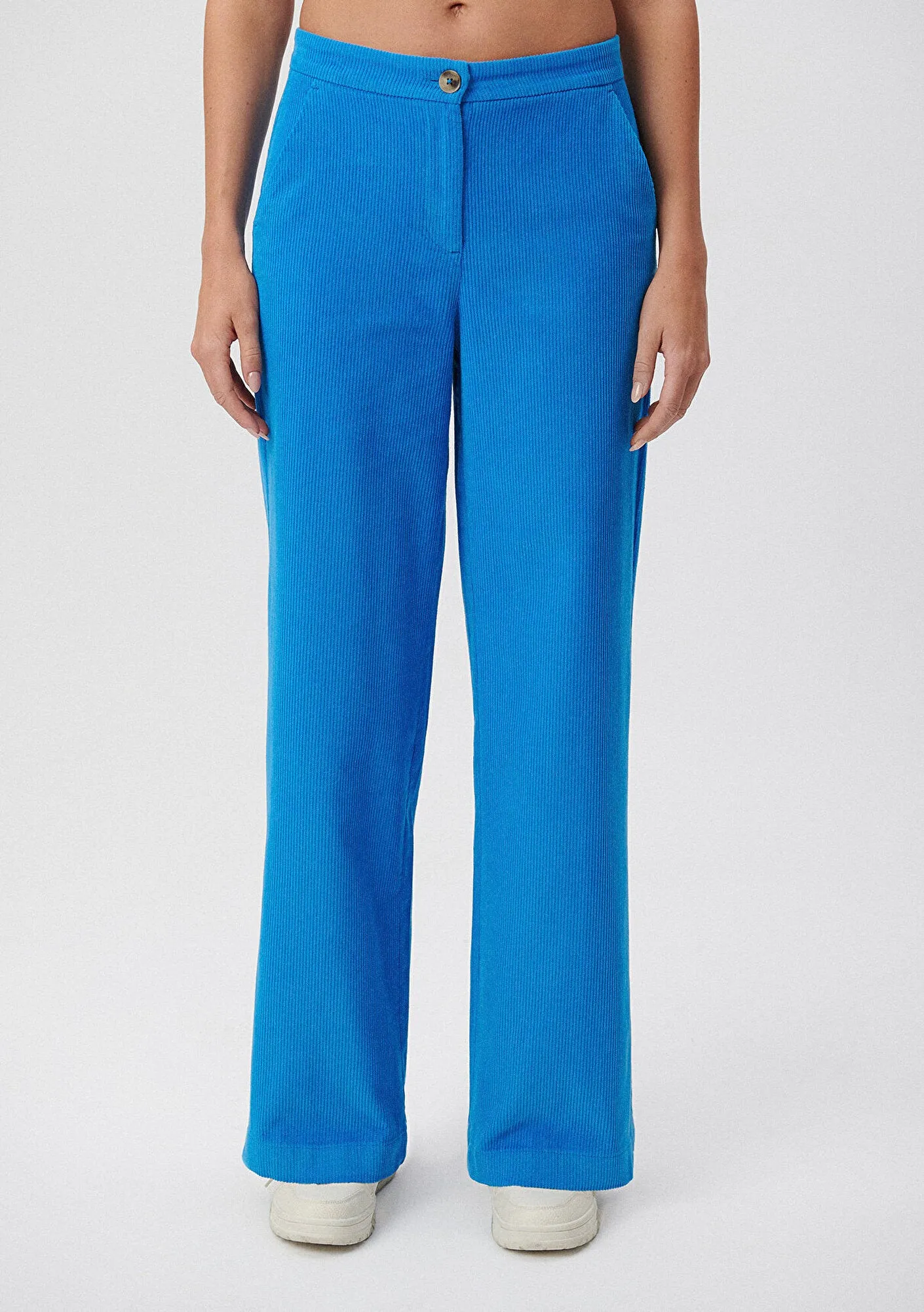 Blue Corduroy Pants