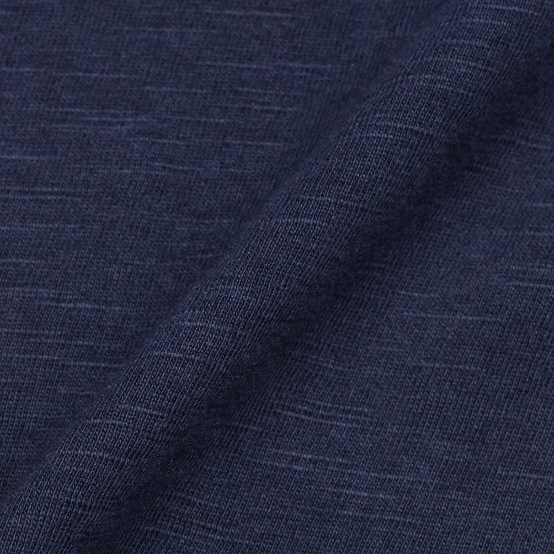 Blue de Gênes T-Shirt Grandad Blue