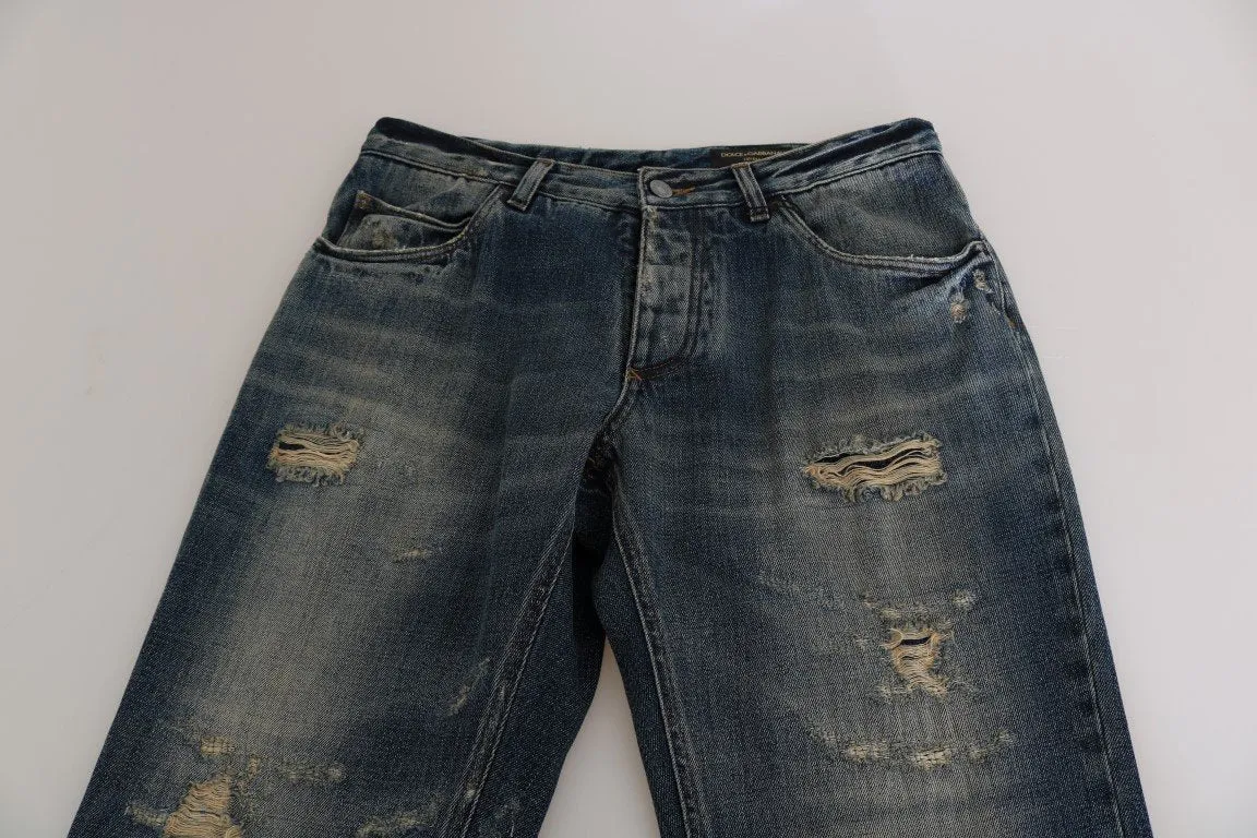 Blue Denim COMFORT Logo Jeans