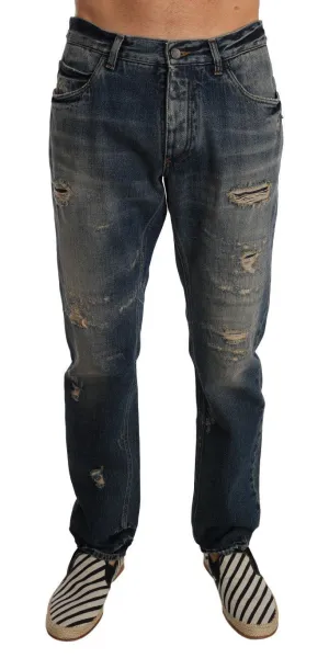 Blue Denim COMFORT Logo Jeans