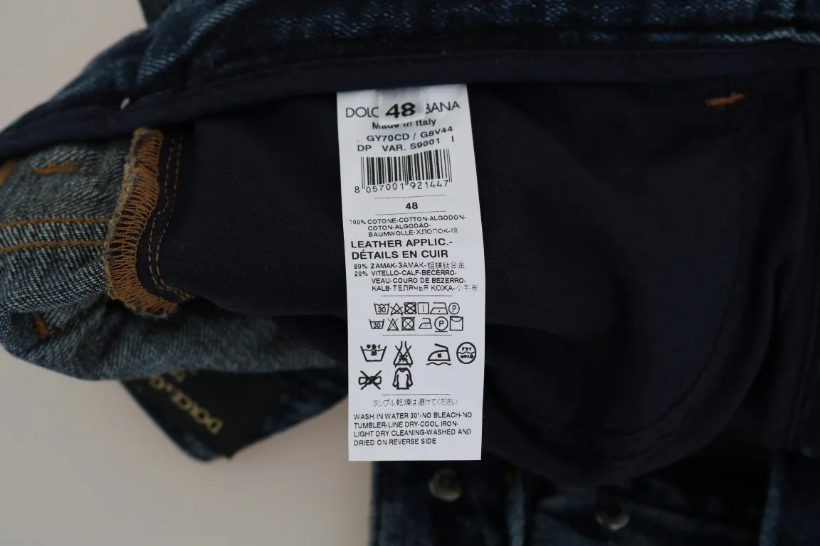 Blue Denim COMFORT Logo Jeans