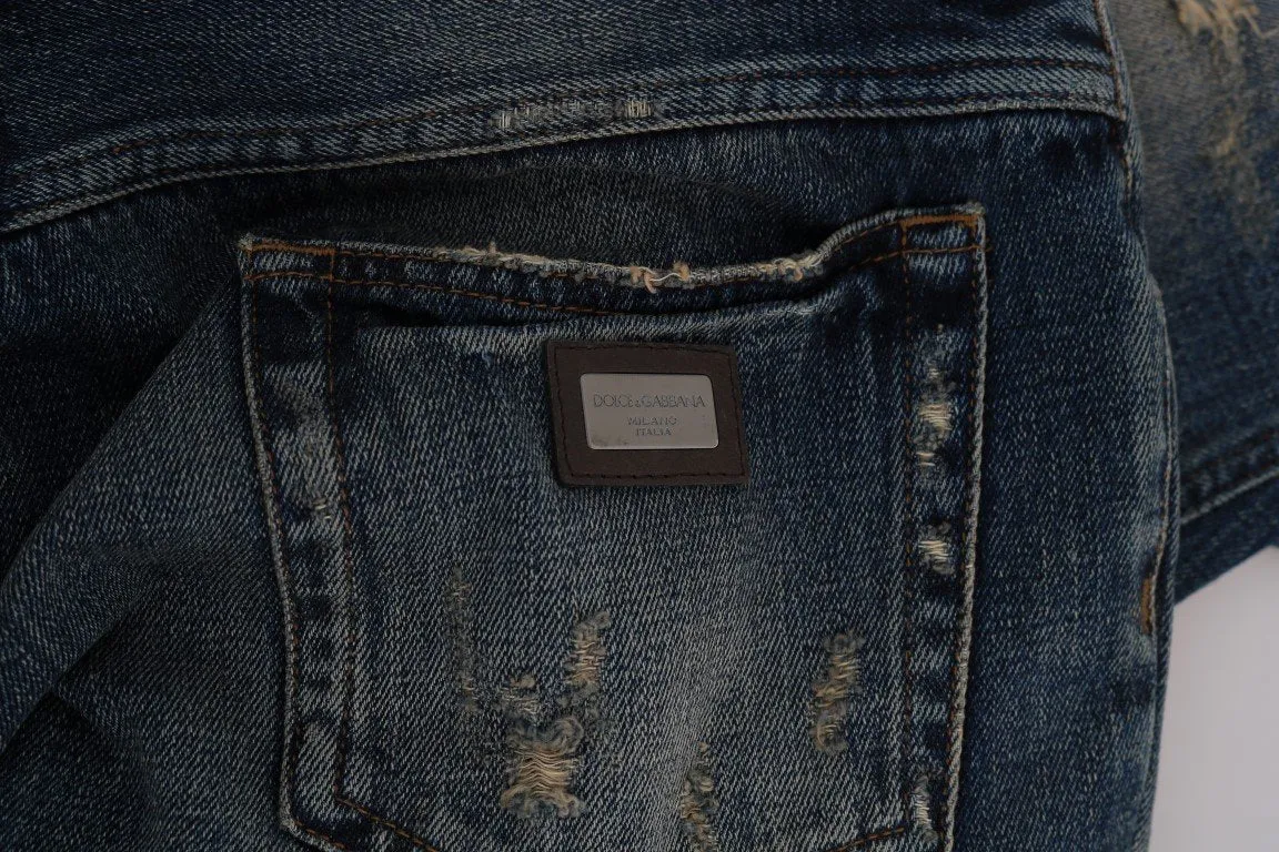 Blue Denim COMFORT Logo Jeans
