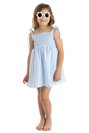 BLUE STRIPES Cotton Dress