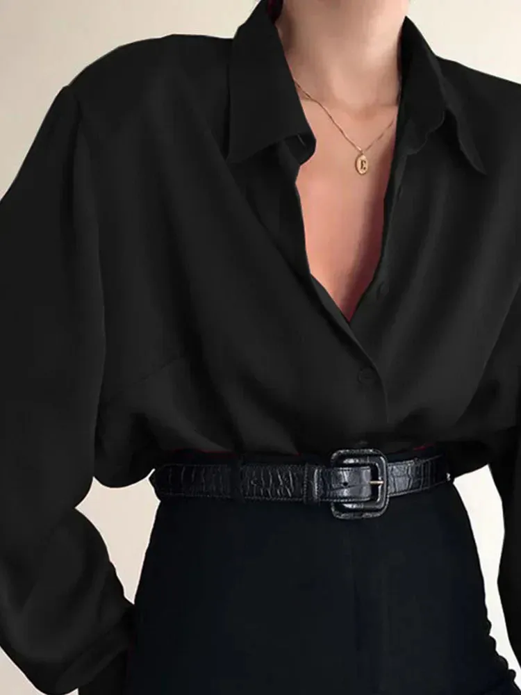 Brookville® | Long Sleeve Casual Blouse