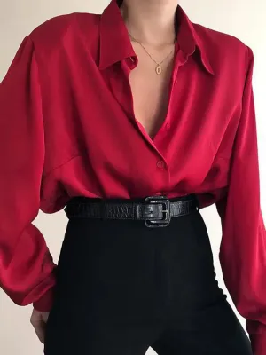 Brookville® | Long Sleeve Casual Blouse