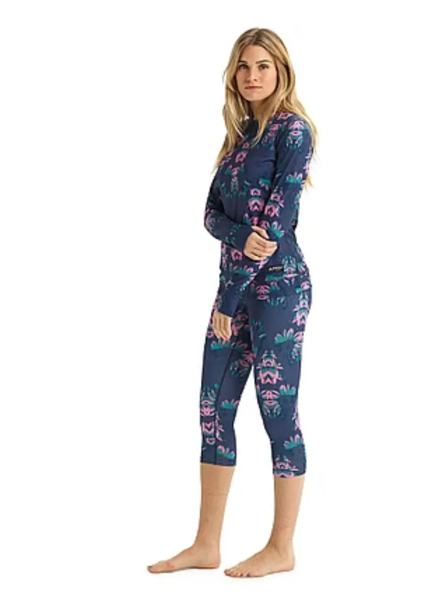 BURTON WOMEN’S MIDWEIGHT CREW DRESS BLUE STYLUS