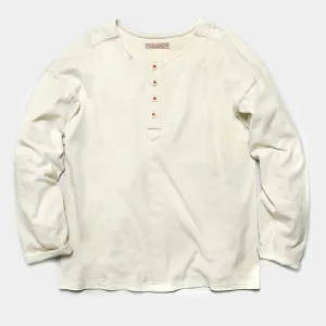 BZEN INDOCHINE - M.3068 CALEB RELAX FIT 4 BUTTON HENLEY-E0 OFF WHITE