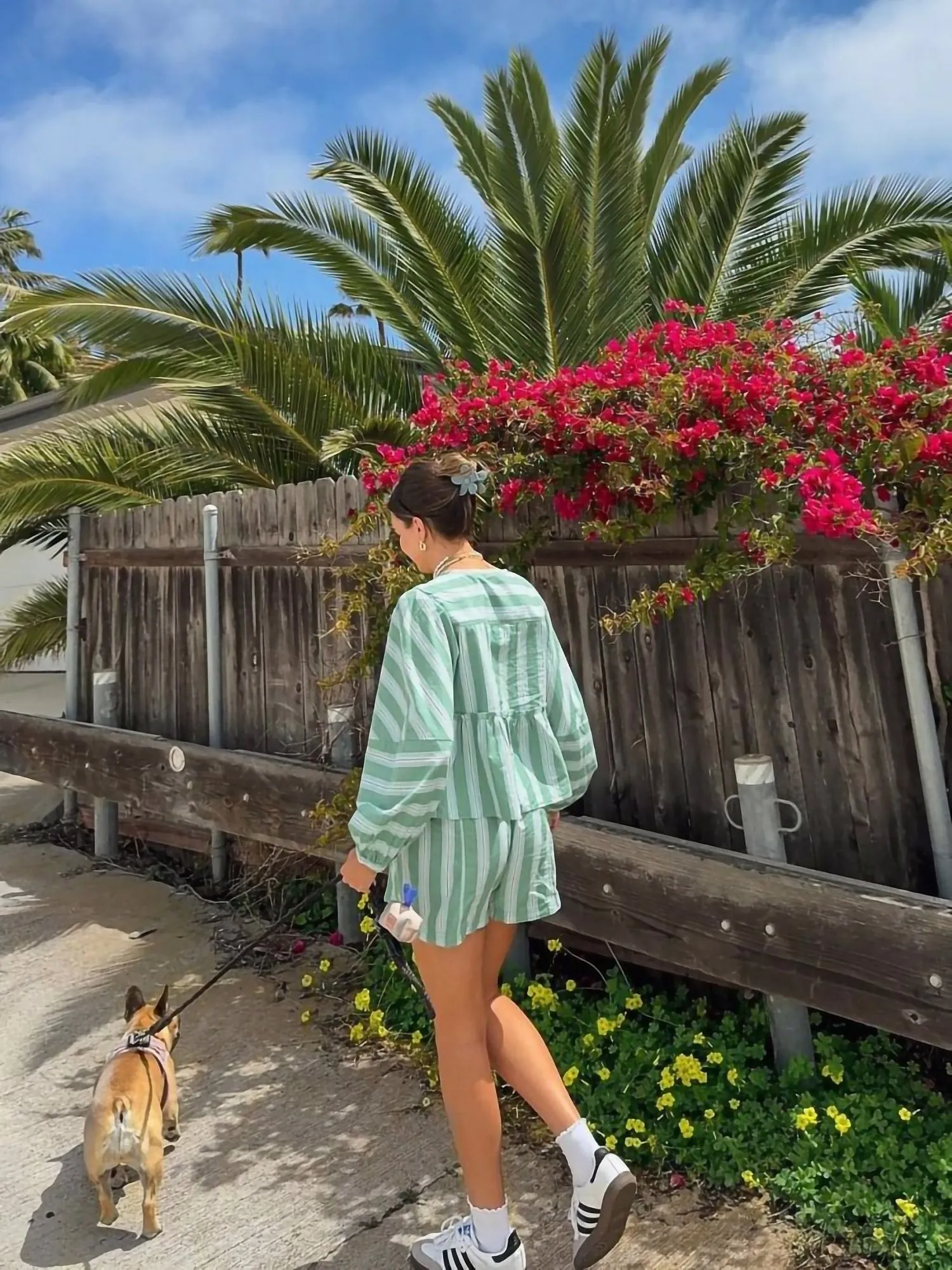 Calista – Trendy Women's Striped Summer Set