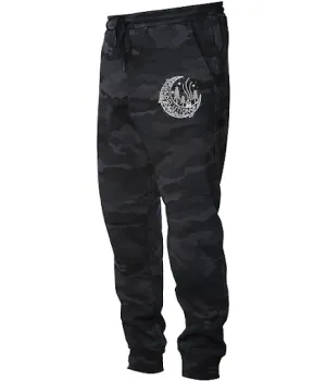 Campfire Joggers (Black Camo) Unisex