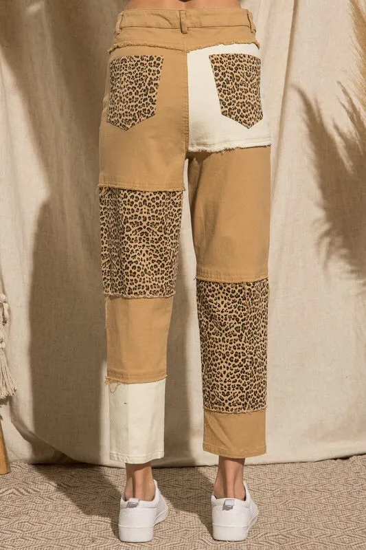 Canyon Patched Leopard Pants