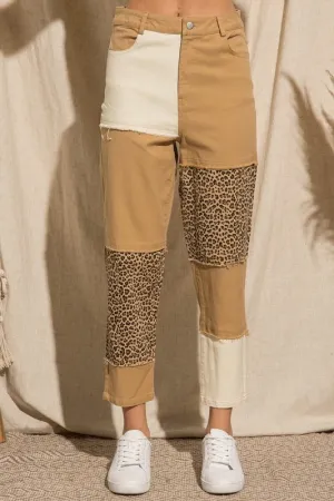 Canyon Patched Leopard Pants